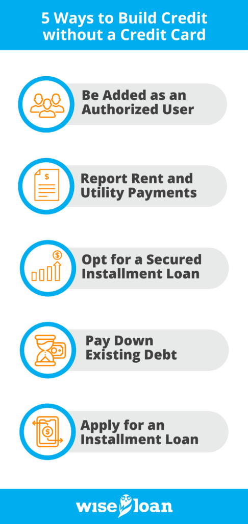 5 Ways to Build Credit without a Credit Card.