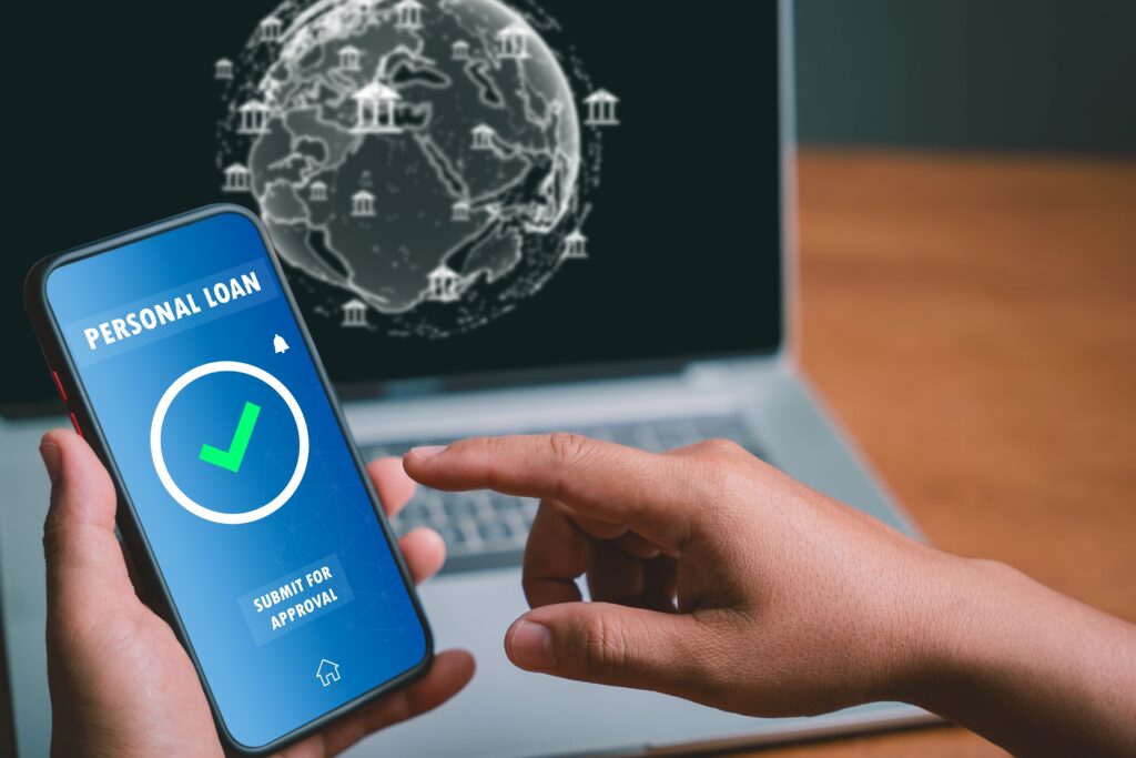 A personal loan application on a smartphone | Best personal loans